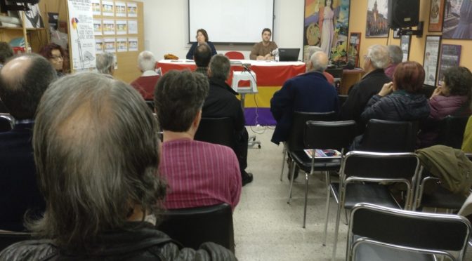 PRESENTACION DE LA REVISTA “REPRESIÓN FRANQUISTA EN CASTILLA Y LEÓN” EN EL ATENEO REPUBLICANO DE VALLADOLID EL 31 DE OCTUBRE DEL 2019